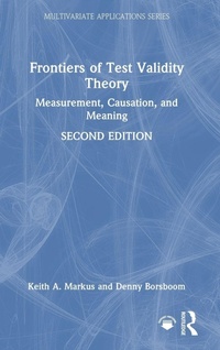 Enlarge image Cover: Frontiers of Test Validity Theory - Routledge