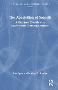 Abbildung von: The Acquisition of Spanish - Routledge