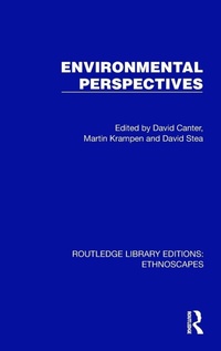 Enlarge image Cover: Environmental Perspectives - Routledge