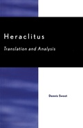 Cover: Heraclitus - University Press of America