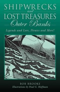 Cover: Shipwrecks and Lost Treasures: Outer Banks - Globe Pequot Press
