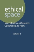 Cover: Ethical Space - Journal With a Difference Volume 2 - Theschoolbook.com