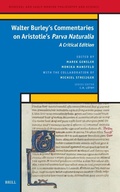 Cover: Walter Burley's Commentaries on Aristotle's Parva Naturalia - Brill