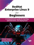 Cover: RedHat Enterprise Linux 9 for Beginners - De Gruyter
