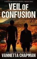 Cover: Veil of Confusion (Kessler Effect, #3) - Vannetta Chapman