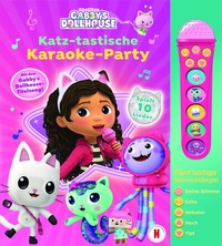 Abbildung von: Gabby's Dollhouse - Katz-tastische Karaoke Party - Mikrofonbuch - Pappbilderbuch mit abnehmbarem Mikrofon mit 5 Stimmklängen und 10 Melodien - Phoenix International Publications Inc.