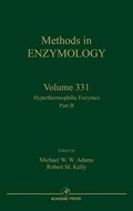 Cover: Hyperthermophilic Enzymes, Part B: Volume 331 - Academic Press