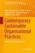 Cover: Contemporary Sustainable Organisational Practices - Springer
