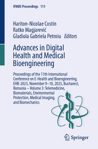 Enlarge image Cover: Advances in Digital Health and Medical Bioengineering - Springer
