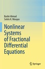 Cover: Nonlinear Systems of Fractional Differential Equations - Springer