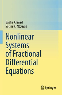 Enlarge image Cover: Nonlinear Systems of Fractional Differential Equations - Springer