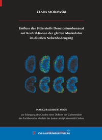 Abbildung von: Einfluss des Bitterstoffs Denatoniumbenzoat auf Kontraktionen der glatten Muskulatur im distalen Nebenhodengang - VVB Laufersweiler Verlag