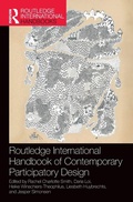 Cover: Routledge International Handbook of Contemporary Participatory Design - Routledge