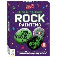 Abbildung von: Zap! Glow-in-the-Dark Rock Painting - Hinkler Books