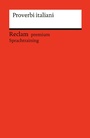 Cover: Proverbi italiani - Reclam