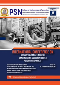 Enlarge image Cover: International Conference on Advanced Materials, Modern Manufacturing and Computerized Automation (IAMMCA) - Trans Tech Publications Ltd