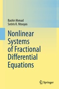 Cover: Nonlinear Systems of Fractional Differential Equations - Springer