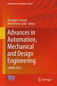 Bild: Advances in Automation, Mechanical and Design Engineering - Springer