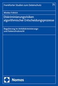 Cover: Diskriminierungsrisiken algorithmischer Entscheidungsprozesse - Nomos