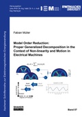 Cover: Model Order Reduction: Proper Generalized Decomposition in the Context of Non-linearity and Motion in Electrical Machines - Shaker