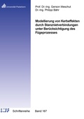 Cover: Modellierung von Kerbeffekten durch Stanznietverbindungen unter Ber&uuml;cksichtigung des F&uuml;geprozesses - Shaker