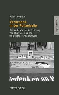 Enlarge image Cover: Verbrannt in der Polizeizelle - Metropol-Verlag