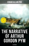 Cover: The Narrative of Arthur Gordon Pym (Illustrated) - Musaicum Books