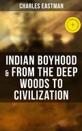 Cover: Indian Boyhood & From the Deep Woods to Civilization - Musaicum Books