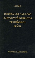 Cover: Contra los galileos. Cartas y fragmentos. Testimonios. Leyes - Gredos