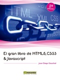 Abbildung von: El gran libro de HTML5, CSS3 y Javascript - Marcombo