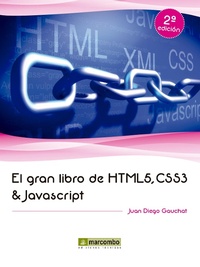 Abbildung von: El gran libro de HTML5, CSS3 y Javascript - Marcombo