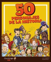 Abbildung von: 50 personajes de la Historia - Shackleton books