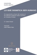 Cover: Lo que significa ser humano - Editorial UFV