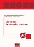Cover: Lecciones de derecho romano - Publicacions de la Universitat de Val&egrave;ncia