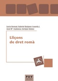 Cover: Lli&ccedil;ons de dret rom&agrave; - Publicacions de la Universitat de Val&egrave;ncia
