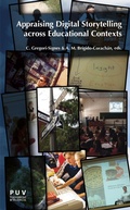 Cover: Appraising Digital Storytelling across Educational Contexts - Publicacions de la Universitat de Val&egrave;ncia