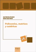 Cover: Polinomios, matrices y cu&aacute;dricas - Publicacions de la Universitat de Val&egrave;ncia