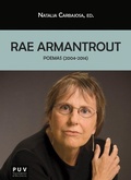 Cover: Rae Armantrout - Publicacions de la Universitat de Val&egrave;ncia