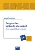 Cover: Pragm&aacute;tica aplicada al espa&ntilde;ol - Publicacions de la Universitat de Val&egrave;ncia