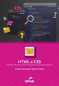 Cover: HTML e CSS - Editora Senac S&atilde;o Paulo