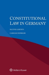 Abbildung von: Constitutional Law in Germany - Wolters Kluwer