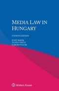 Cover: Media Law in Hungary - Wolters Kluwer