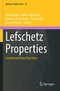 Cover: Lefschetz Properties - Springer
