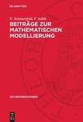 Cover: Beitr&auml;ge zur mathematischen Modellierung - De Gruyter