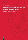 Cover: Theorie der Stabilit&auml;t einer Bewegung - De Gruyter