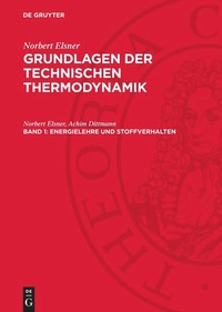 Enlarge image Cover: Energielehre und Stoffverhalten - De Gruyter