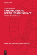 Cover: Synchronische Sprachwissenschaft - De Gruyter