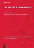 Cover: Rekognitionen in Rufins &Uuml;bersetzung - De Gruyter