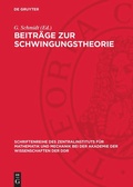 Cover: Beitr&auml;ge zur Schwingungstheorie - De Gruyter