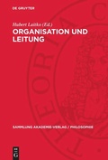 Cover: Organisation und Leitung - De Gruyter